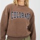 дамска,блуза,дамски,блузи,brave,soul,ladies,colorado,borg,sweatshirt,dove,brown,blk