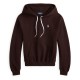 суичър,дамски,ежедневни,облекла,polo,ralph,lauren,pony,fleece,hoodie,circuit,brown