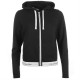 суичър,дамски,горнища,с,качулка,дамски,ежедневни,облекла,calvin,klein,cotton,zip,hoodie,black