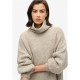 рокля,дамски,поли,и,рокли,дамски,плетени,дрехи,superdry,women's,knitted,jumper,dress,light,grey