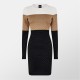рокля,дамски,поли,и,рокли,дамски,плетени,дрехи,boss,fiarami,knitted,dress,med,beige