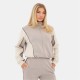 горнище,с,цип,дамски,туристически,полари,i,saw,it,first,contrast,panel,zip,up,top,taupe