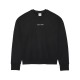 блуза,дамски,горнища,с,качулка,дамски,ежедневни,облекла,calvin,klein,women's,crew,sweatshirt,black