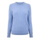 пуловер,дамски,плетени,дрехи,дамски,облекла,размер,jack,wills,tinsbury,merino,wool,blend,cable,knitted,jumper,soft,blue