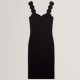 рокля,дамски,плетени,дрехи,ted,baker,ted,baker,knit,bodycon,dress,black