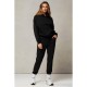 суичър,fabletics,cozy,fleece,hoodie,black