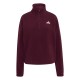 дамски,суичър,дамски,горнища,с,качулка,бягане,adidas,women,s,polar,fleece,quarter,zip,hoodie,burgundy