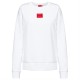 блуза,дамски,пижами,дамски,блузи,hugo,red,label,crew,neck,sweater,white,100