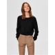 дамски,плетени,дрехи,selected,femme,lulu,knit,top,black
