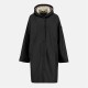 дамски,якета,и,палта,barbour,international,women's,recoleta,hooded,long,sleeve,knee,length,rain,anorak,black