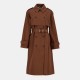 дамски,якета,и,палта,barbour,women,s,aoife,showerproof,double,breasted,long,sleeve,rain,anorak,vicuna,tartan