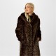 промоция,на,зимни,облекла,дамски,жилетки,biba,women's,archive,faux,fur,leopard,long,sleeve,mid,length,coat,leopard