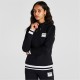 горнище,siksilk,women's,tracksuit,top,black