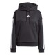 суичър,разпродажба,adidas,дамски,горнища,с,качулка,adidas,essentials,3,stripes,fleece,hoodie,black