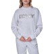 дамска,блуза,dkny,women,s,foil,logo,sport,cotton,sweatshirt,optic,white