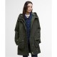 дамски,якета,и,палта,barbour,women's,una,hooded,long,sleeve,rain,anorak,olive,tartan