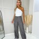 панталони,дамски,чорапогащи,и,клинове,ax,paris,strap,detail,cargo,pants,grey