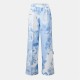 дамски,чорапогащи,и,клинове,дамски,плетени,дрехи,off,white,off,pull,on,trs,ld99,white,blue
