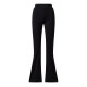 клин,дамски,чорапогащи,и,клинове,gym,king,victory,cotton,jersey,flared,legging,black,black