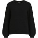 пуловер,object,long,sleeve,pullover,jumper,black