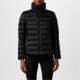 яке,дамски,якета,и,палта,belstaff,women's,lift,water,and,wind,resistant,long,sleeve,funnel,neck,short,puffer,jacket,black