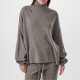 блуза,дамски,горнища,с,качулка,дамски,ежедневни,облекла,fear,of,god,essentials,women's,waffle,knitted,sweatshirt,heather,gray