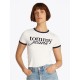 тениска,дамски,топове,tommy,jeans,tjw,slim,sh,script,ringr,tee,ext,ecru