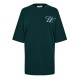 дамска,тениска,дамски,тениски,дамски,топове,jack,wills,oversize,applique,t,shirt,womens,dark,green