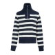 дамски,пуловер,дамски,туристически,полари,miso,ladies,quarter,zip,long,sleeve,jumper,navy,white