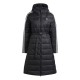 яке,ученически,якета,разпродажба,adidas,дамски,жилетки,adidas,women's,hooded,long,sleeve,knee,length,slim,fit,puffer,jacket,black