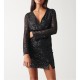 рокля,дамски,поли,и,рокли,pretty,lavish,dulcie,sequin,mini,dress,black