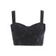 дамски,топове,tommy,jeans,bustier,top,denim,black