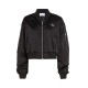 яке,дамски,якета,и,палта,calvin,klein,jeans,cropped,satin,bomber,jacket,ck,black