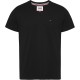 тениска,мъжки,тениски,tommy,jeans,original,v,neck,t,shirt,tommy,black