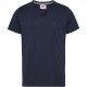 тениска,мъжки,тениски,tommy,jeans,original,v,neck,t,shirt,black,iris