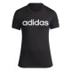 дамска,тениска,adidas,loungewear,essentials,slim,logo,t,shirt,womens,black,white
