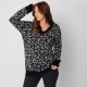 пуловер,дамски,плетени,дрехи,дамски,облекла,размер,be,you,you,brushed,animal,print,jumper,black