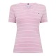 тениска,дамски,топове,tommy,hilfiger,v,neck,striped,t,shirt,pink,ecru