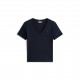 тениска,дамски,топове,tommy,hilfiger,v,neck,striped,t,shirt,navy
