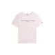 тениска,дамски,топове,tommy,hilfiger,women's,corp,logo,t,shirt,light,pink