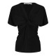 дамски,поли,и,рокли,maison,de,nimes,knotted,top,black