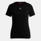 тениска,дамски,топове,hugo,women's,regular,fit,logo,t,shirt,black