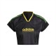 дамска,фланелка,разпродажба,adidas,дамски,топове,adidas,tiro,cut,3,stripes,crop,jersey,womens,black,gold