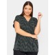 дамска,тениска,yours,women,s,curve,half,notch,neck,lurex,regular,fit,t,shirt,black