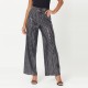 дамски,панталони,be,you,ladies,glitter,wide,leg,trousers,silver
