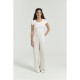 панталони,be,you,linen,wide,leg,trousers,stone,stripe