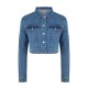 яке,дамски,жилетки,be,you,crop,denim,jacket,mid,wash