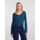фланелка,с,дълъг,ръкав,дамски,тениски,дамски,топове,pieces,long,sleeve,top,ombre,blue