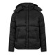 яке,diesel,kids,insulated,water,resistant,short,puffer,jacket,black,k900