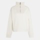 блуза,дамски,ежедневни,облекла,barbour,fleur,half,zip,sweatshirt,ecru